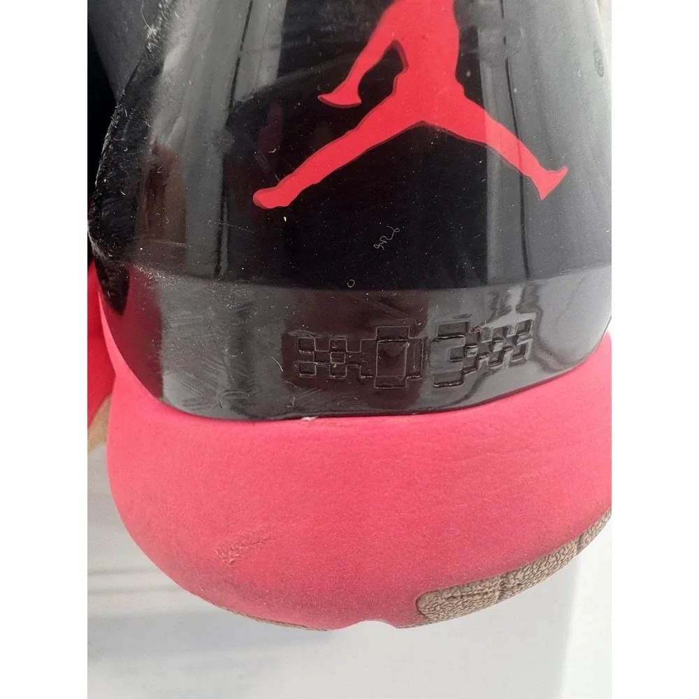 Nike Air Jordan CP3.VIII Girls Size 7Y Black Pink Basketball Shoes Sneakers